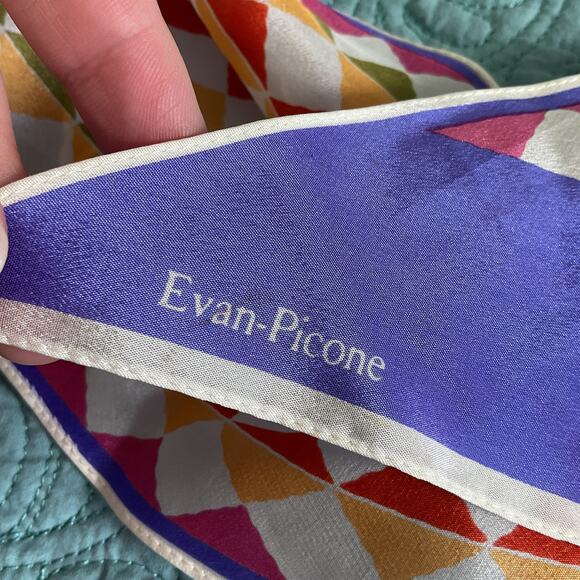 Evan Picone womens scarf accessory purse twilly coquette core hair bow - Picture 6 of 6